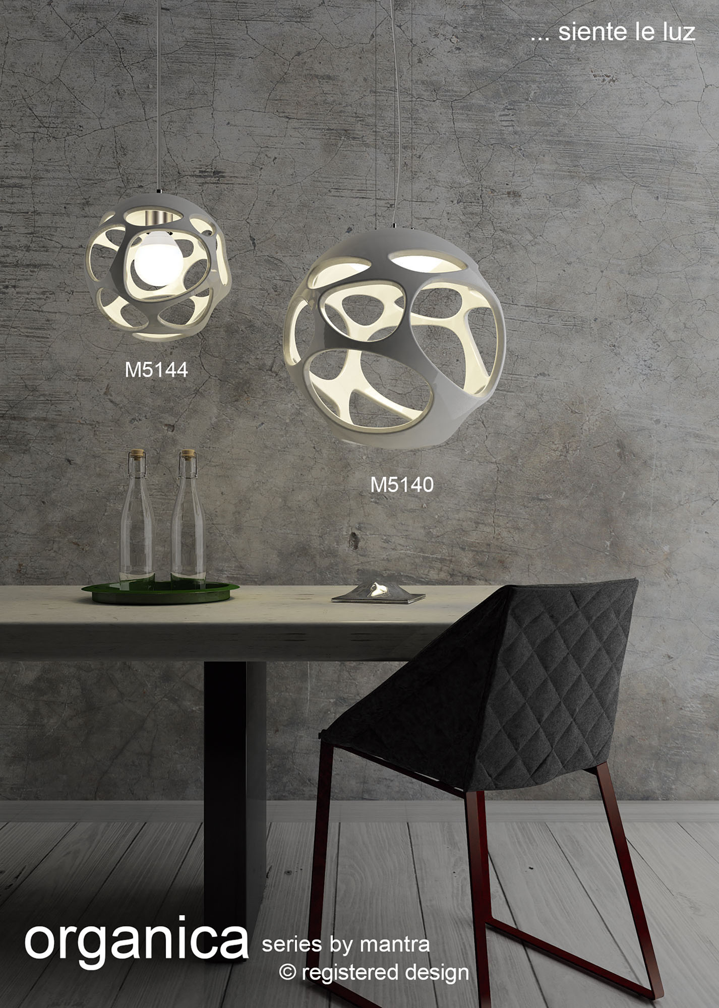 Organica Ceiling Lights Mantra Single Pendant